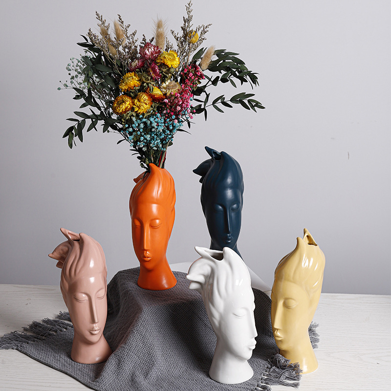 Desktop Small Ornaments Ceramic Flower Vase