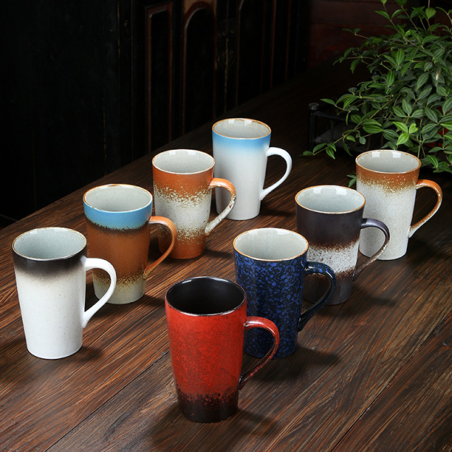 2021 New Arrival Gradual Color Change Ceramic Cup