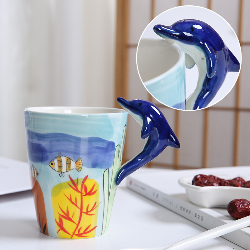 Sea Animal Marine Life Dolphin Coffee Mugs