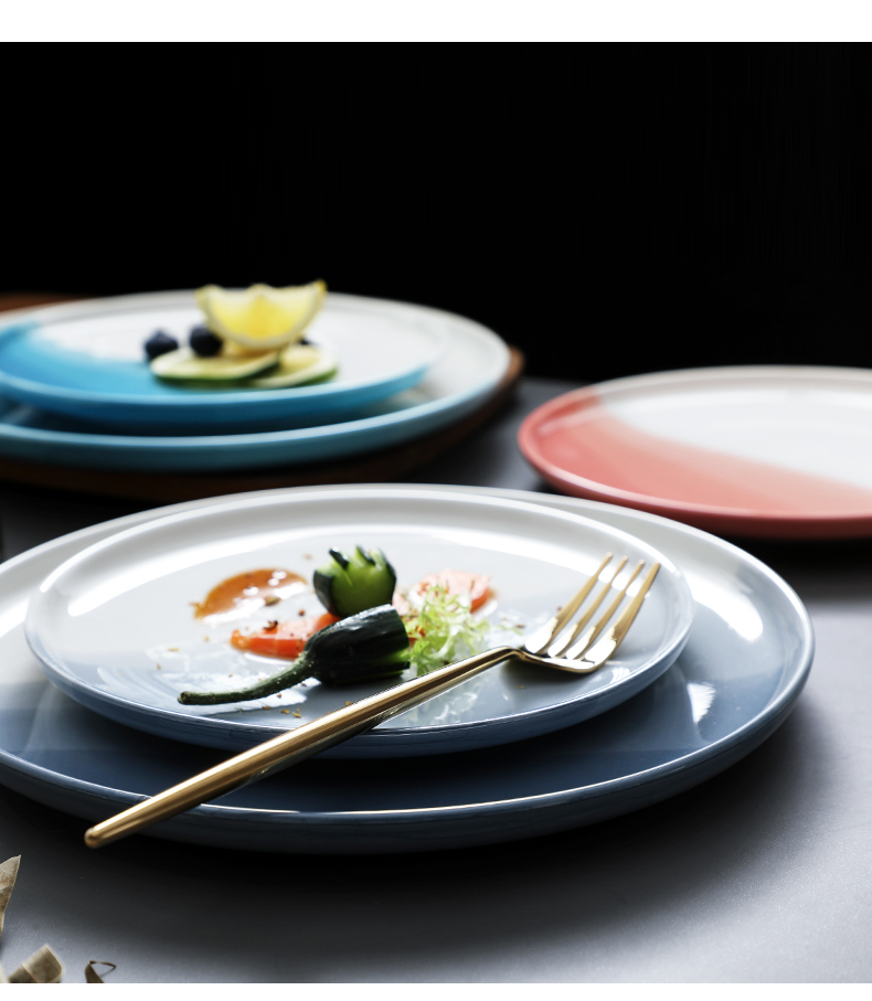 6" / 8" / 10" Color Changing Ceramic Plate