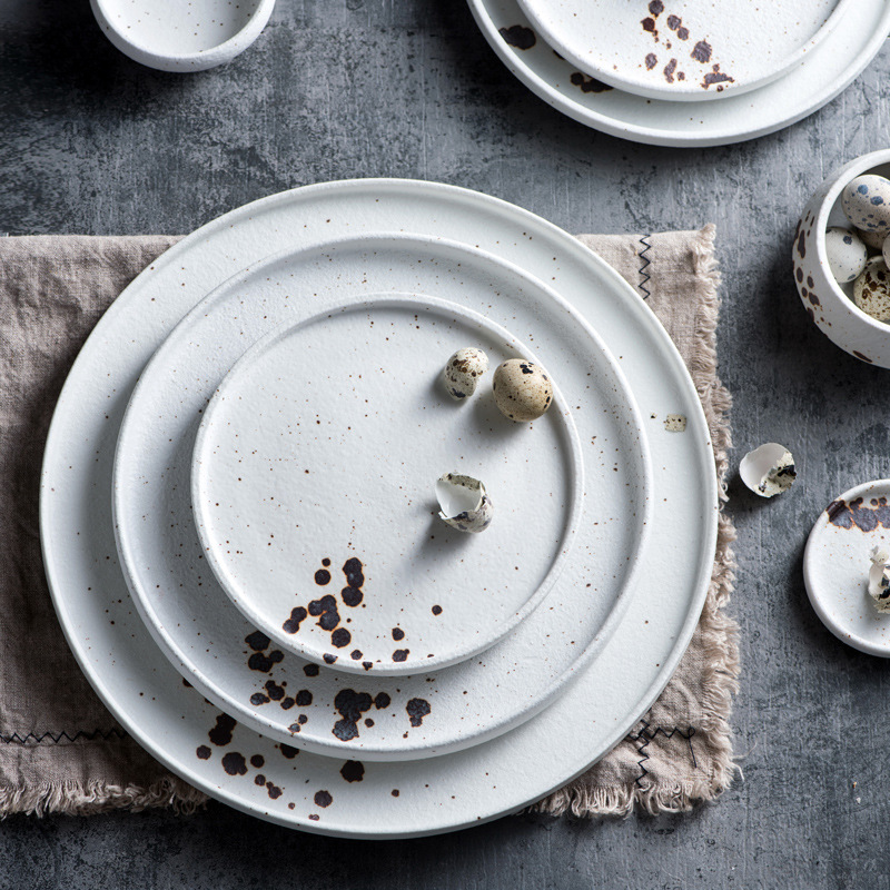 MG 7"/8"/9"/10"/12" Ceramic Steak Plate